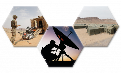 Field Deployable Hexes 2 415x250 - Deployable Customised Shelters